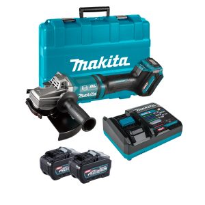 Werkteh Makita GA038GT201 akumulatorska brusilica / 40V - 2x 5Ah, punjač i kofer