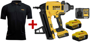 Werkteh DeWALT DCN890P2 akumulatorski pištolj za čavle za beton / 18V - 2x 5Ah baterije, punjač i kofer