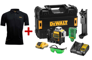 Werkteh DeWALT DCE089D1G križni laser zeleni 12V / 1x baterija + punjač i kofer