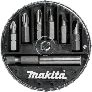 Werkteh Makita 7 dijelni komplet 25 bit nastavaka (PH,SL) + adapter D-73265