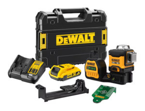 Werkteh DeWALT DCE089D1G18 križni laser zeleni 12V-18V / 1x baterija + punjač i kofer