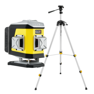 Werkteh Nivel System CL3R laserski križni nivelir 3x crvena linija + SJJM1EX