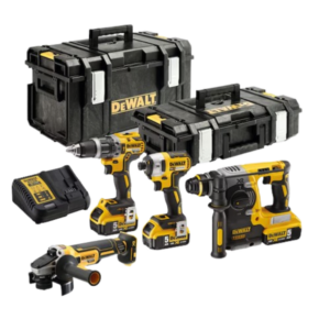 Werkteh DeWALT DCK422P3 set akumualtorskog alata 18V / 4x alat + 3x baterije + punjač