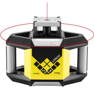Werkteh NL300R DIGITAL – rotacijski laser za IZMJERU VISINA, stativ, mjerna letva, DIGITALNI prijamnik