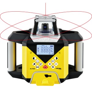 Werkteh Nivel System NL740R digitalni rotacijski laser crveni 700m + SJJ32 + LS-24