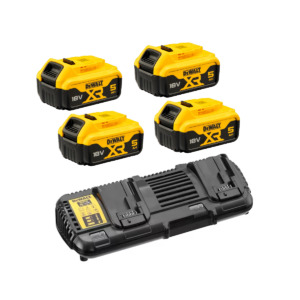 Werkteh DeWALT set baterija i punjača 18V / 4x baterije + punjač