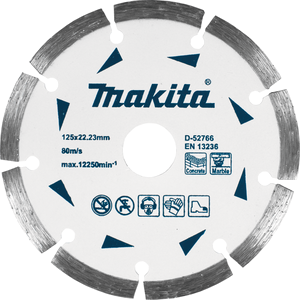 Werkteh Makita D-52766 dijamantna ploča 125mm za beton i mramor