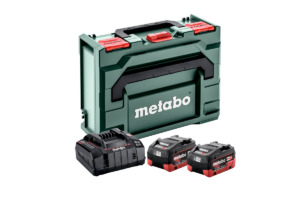 Werkteh Metabo set 2x baterije + punjač + kofer 685142000