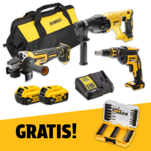 Werkteh DeWALT DCK304P2 set akumulatorskog alata 18V / 3 alata + 2 baterije + punjač