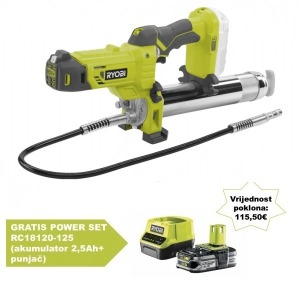 Werkteh Ryobi R18GG-0 aku mazalica 18V bez baterije i punjača