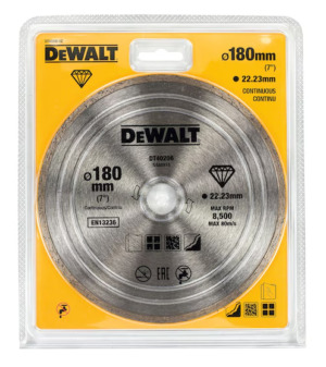 Werkteh DeWALT DT40206 dijamantna rezna ploča 180x22,23mm za keramiku TURBO