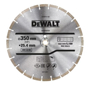 Werkteh DeWALT DT40213 dijamantna rezna ploča 350x25,4/20mm za beton