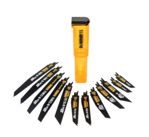 Werkteh DeWALT DT2441L set 12/1 listovi za recipro pilu + kutija