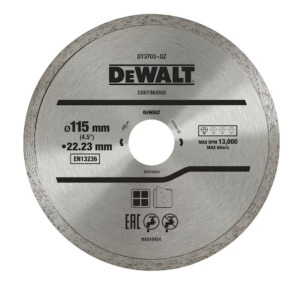 Werkteh DeWALT DT3703 dijamantna rezna ploča 115x1,6x22mm TURBO za keramiku