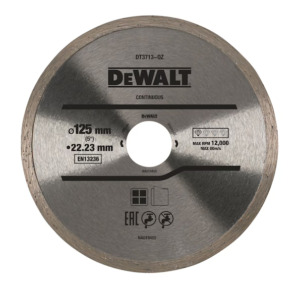 Werkteh DeWALT DT3713 dijamantna rezna ploča 125x1,6x22mm TURBO za keramiku