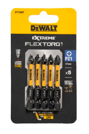 Werkteh DeWALT DT7390T set 5/1 udarnih bitova