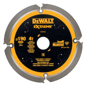 dewalt list pile fiber cement DT1472
