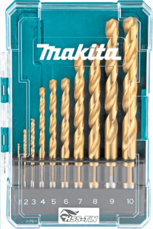 Werkteh Makita D-72849 set 10/1 svrdla za metal