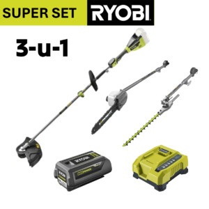 Werkteh Ryobi vrtni SUPER SET 3u1