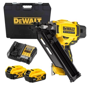 Werkteh DeWALT DCN930P2 aku pištolj za čavle - čavlerica za drvo 18V u koferu, 2x baterije, punjač