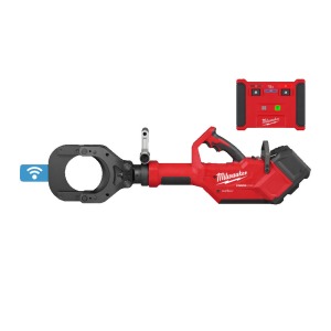 Werkteh Milwaukee M18HSFC125R-802C aku hidraulične sigurnosne škare za rezanje kabela 18V u koferu, 2x baterije, punjač 4933492421