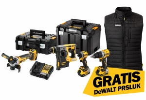 Werkteh DeWALT DCK429P3T set | 4 alata + 3 baterije - DeWALT prsluk GRATIS