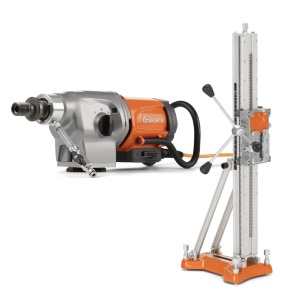 Werkteh Husqvarna DM 400 bušilica za beton 3200W + DS 500 stalak