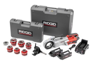 Werkteh RIDGID 760 FXP 72058 aku nareznica + set glava 11-R