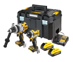 Werkteh DeWALT DCK2200H2T set aku alata 18V u koferu, 2x alat, 2x PowerStack baterije, punjač