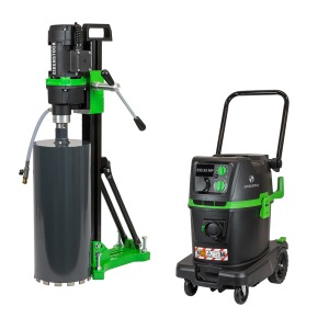 Werkteh Eibenstock SET 2 dijamantna bušilica PL200 + usisavač ESS35MP