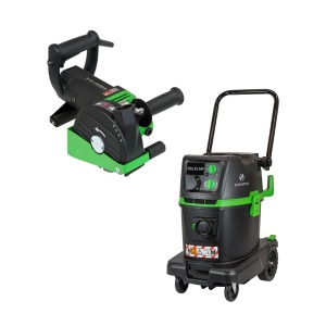 Werkteh Eibenstock SET 1 glodalica za utore EMF 150 + usisavač ESS35MP