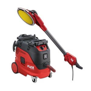 Werkteh FLEX set GE 6R EC brusilica za knauf + VCE 33 L AC usisavač