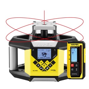 Werkteh Nivel System NL340R DIGITAL rotacijski laser, komplet stativ i mjerna letva