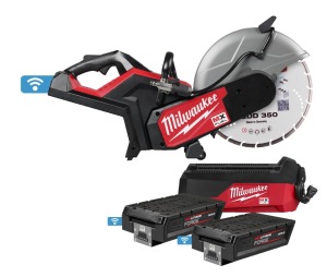 Werkteh Milwaukee MXFCOS350G2FC-802 aku rezačica za beton i metal MX FUEL 2x baterije, punjač 4933499772