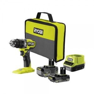Werkteh Ryobi RPD18C1-242S aku bušilica odvijač 18V u torbi, 2x baterija, punjač