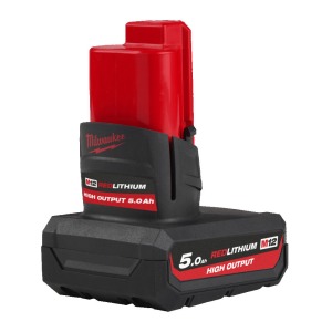 Werkteh Milwaukee M12HB5 high output baterija 5Ah 18V 4932480165