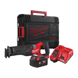 Werkteh Milwaukee M18FSZ-502X aku recipro pila 18V u koferu, 2x baterije, punjač 4933478291