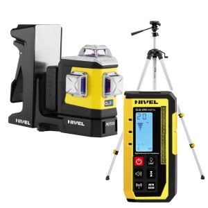Werkteh Nivel System CLx3B MOTOR laserski linijski nivelir 3x plava linija + SJJM1EX + CLS310
