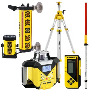 Werkteh Nivel System set MC-1D magnets + NL740 DIGITAL + SJJ32 + LS24